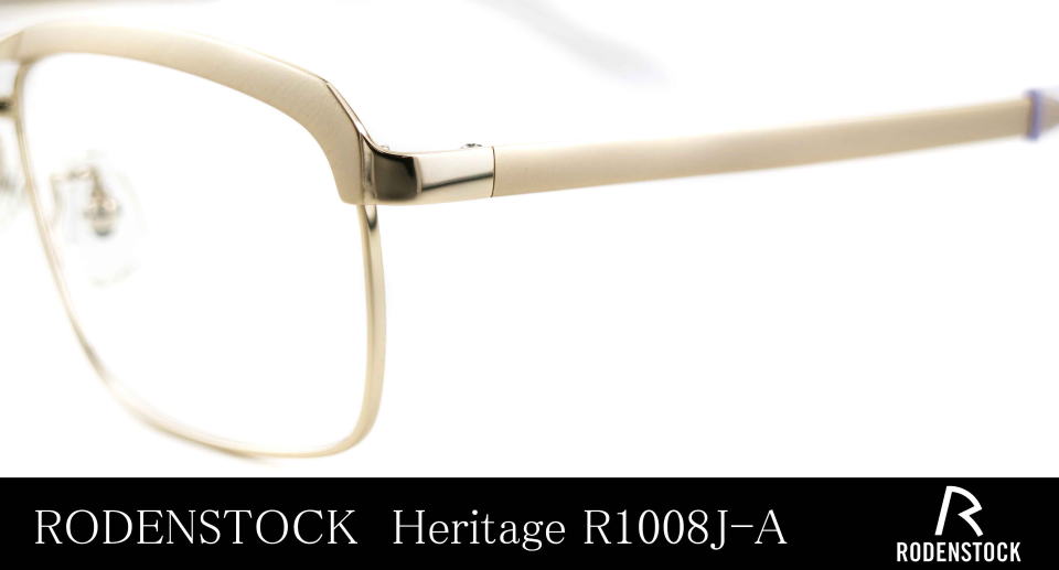 ローデンストックメガネメタルブローCORVAIRコルベアR1008J-A