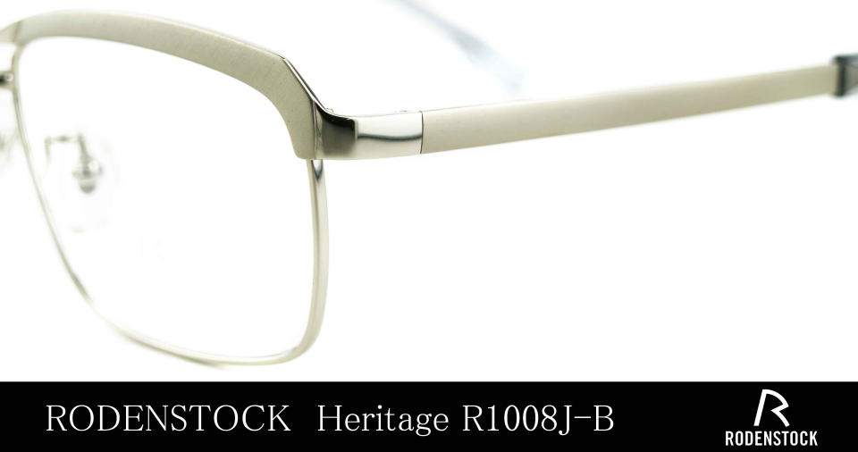 ローデンストックメガネメタルブローCORVAIRコルベアR1008J-B