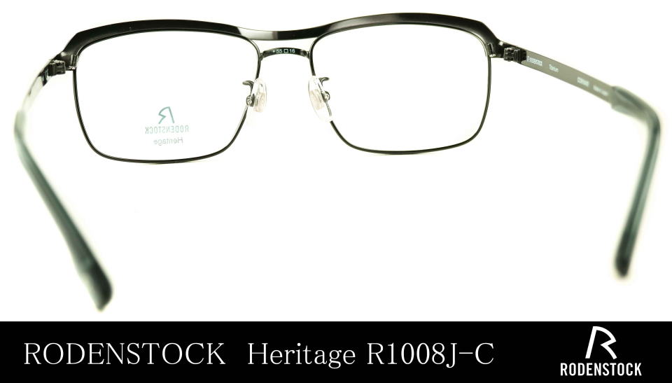 ローデンストックメガネメタルブローCORVAIRコルベアR1008J-C