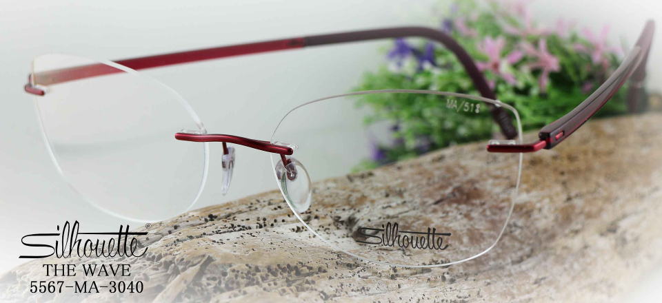 Silhouette The Wave 5567 MA 3040 51 15 Eyeglasses